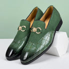 Valerio Leather Loafers - Redwood Main